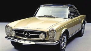 Ein Autodesign für die Ewigkeit: Paul Bracqs Meisterstück ist der Mercedes-Benz 230 SL aus dem Jahr 1963. Foto: Daimler AG