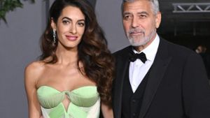 Amal und George Clooney sind seit 2014 verheiratet. Im Juni 2017 kamen ihre Zwillinge Alexander und Ella zur Welt. Foto: Featureflash Photo Agency/Shutterstock.com