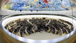 Der UN-Menschenrechtsrat hat keine Möglichkeit, die Durchsetzung der Resolution zu erzwingen. Foto: Salvatore Di Nolfi/Keystone/dpa
