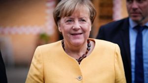 Ex-Bundeskanzlerin Angela Merkel erhält einen Preis für ihren Einsatz in der Flüchtlingskrise (Archivbild). Foto: IMAGO/Political-Moments