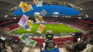 Die Abonnements für VfB-Spiele in TV oder Stream werden immer teuer. Foto: imago images//ael Weber