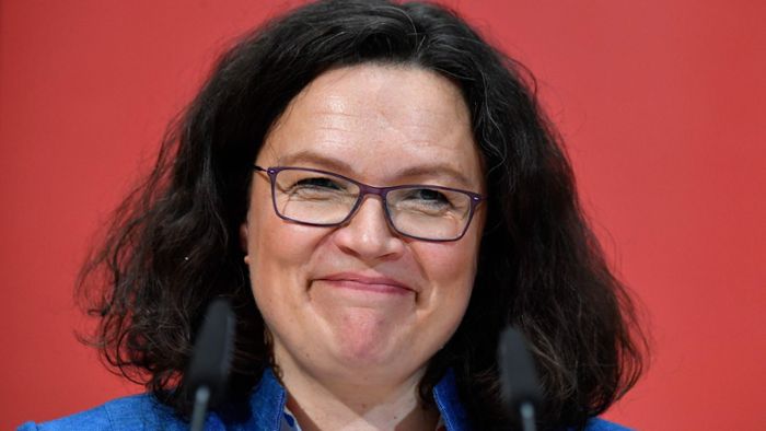 Andrea Nahles: Kein Sonderparteitag geplant