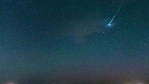 Solch eine Sicht auf die Sternschnuppen gibt es in dieser Woche eher selten. Foto: Matthias Balk/dpa