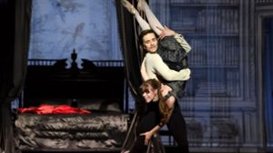 Elisa Badenes und Friedemann Vogel in „Mayerling“. Foto: © Stuttgarter Ballett