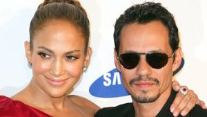 Stolze Zwillingseltern, aber getrennt: Jennifer Lopez und Marc Anthony. Foto: Debby Wong/Shutterstock.com