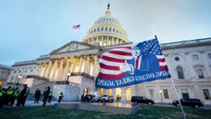 Die sogenannte Tea Party hat schon zur Zeit von Barack Obama Symbole und Protestrituale etabliert, die auch nun beim Sturm auf das Kapitol zu sehen waren. Foto: dpa/Manuel Balce Ceneta