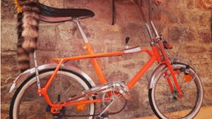 Traum eines jeden Jungen: ein Bonanza-Rad, am besten in Orange. Foto: Hornmoldhaus/Tilmann Lothspeich