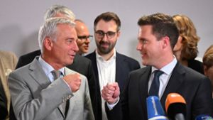 Die CDU-Fraktion käme nach der Umfrage auf 32 Prozent. Foto: dpa/Bernd Weißbrod