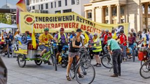 Demo für Atomausstieg Foto: Lichtgut/Julian Rettig