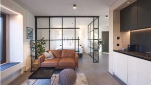 Die Mono-Design-Apartments der Stuttgarter Architekten Fischer Rüdenauer zählen zu den Gewinnern von „Beispielhaftes Bauen 2019-2023“. Foto: Beispielhaftes Bauen/Thomas Streitberg