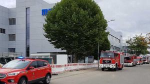 21 Feuerwehrleute waren am Einsatzort in der Enzstraße zugegen. Foto: Uwe Reichert