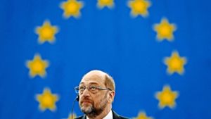 Martin Schulz  und seine Vision der „Vereinigten Staaten von Europa“ dürften im Wahlkampf der Genossen keine Rolle spielen. Foto: AP