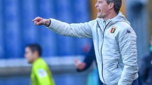 Alexander Blessin ist seit 19. Januar Trainer des italienischen Erstligisten FC Genua. Foto: imago/Danilo Vigo