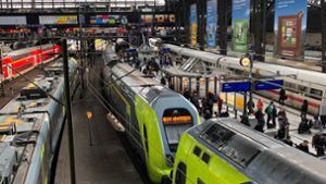 Bei einem Bahnunglück am Hamburger Hauptbahnhof sind am Freitagnachmittag sechs Menschen verletzt worden. Foto: Thomas Müller/dpa