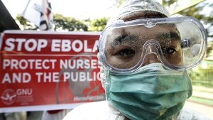 Gegen Ebola gibt es bislang keine Therapie. Foto: dpa