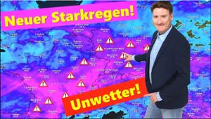 Vorwarnung: Neuer Stark- und Dauerregen droht! Erneut Unwetter, auch Eifel und Ahrtal betroffen!
