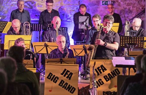 Die Big Band des Jazzforums Aidlingen tritt am Donnerstagabend auf. Foto: Eibner